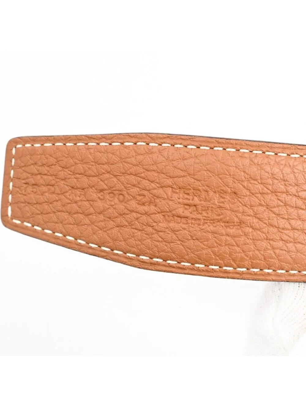 Hermes Belt Strie Gold